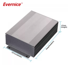 107*47mm-L Aluminum Extrusion Enclosure, Extruded Aluminum Enclosure, Aluminium