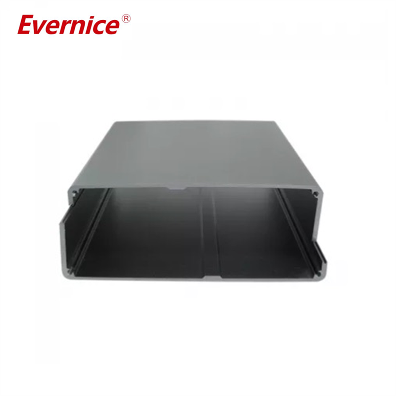 142*45mm-L Aluminum Project Box Enclosure Case Electronic DIY Instrument Case Black Project Box