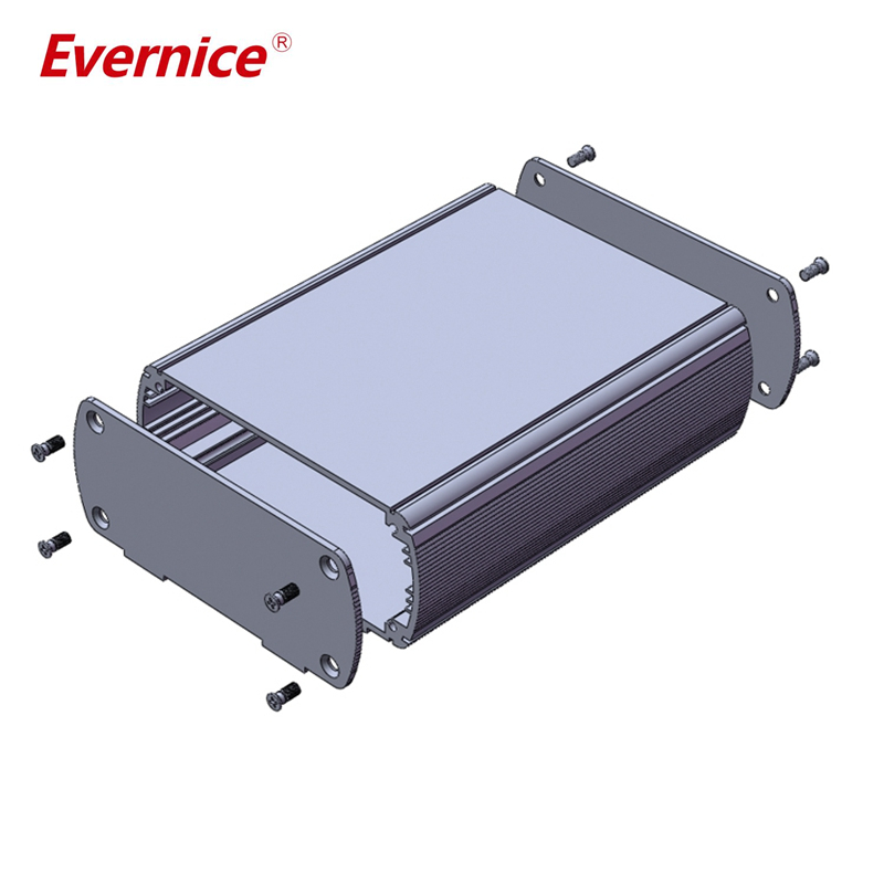 80*35mm-L Custom Electronics Aluminum Extruded Enclosure Aluminum Extrusion Box