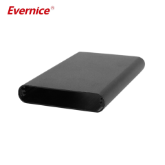 60*13mm-L manufacturer CNC Machining Anodized Aluminum Enclosure box electronics instrument enclosures PCB enclosure Junction Box