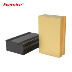 65*31*80mm brushed aluminum alloy case pcb instrument box metal electronic project enclosures