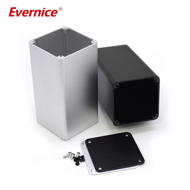 52*52mm-L China Aluminum Extrusion Case Custom Electronic Box Aluminum Extruded Pcb Enclosure