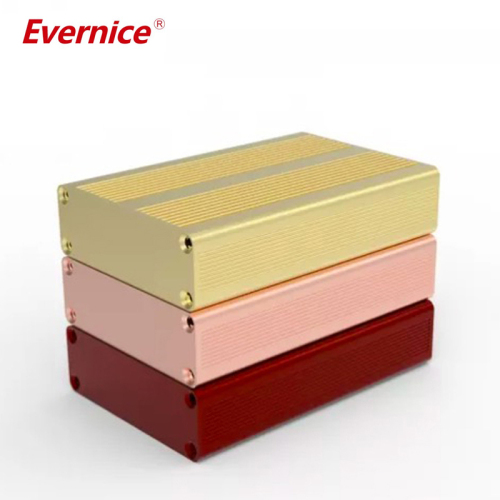 45*19mm-L manufacturer CNC Machining Anodized Aluminum Enclosure box electronics instrument enclosures PCB enclosure Junction Box
