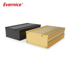 65*31*80mm brushed aluminum alloy case pcb instrument box metal electronic project enclosures