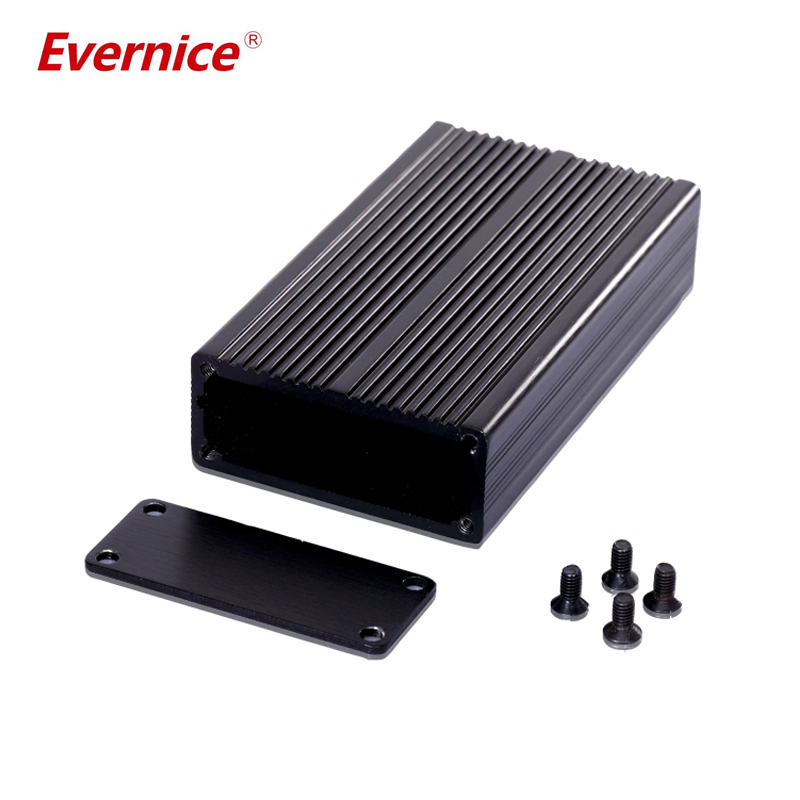 55*19mm-L CNC Machining Anodized Aluminum Enclosure box electronics ...