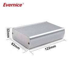 82*32mm-L CNC Machining Anodized Aluminum Enclosure box metal electronics instrument enclosures PCB enclosure