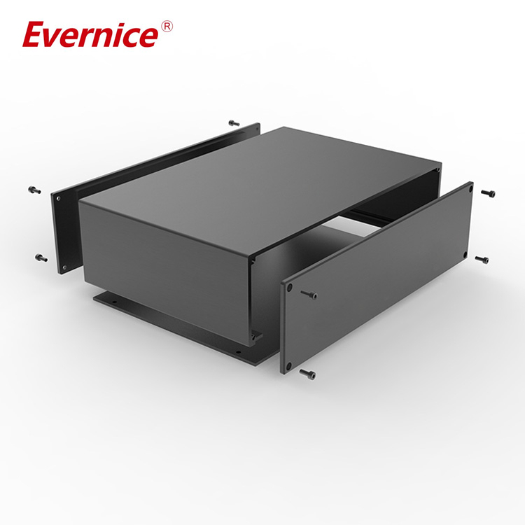 256*70.2mm-L aluminum extrusion design guide pcb enclosure box electronics case