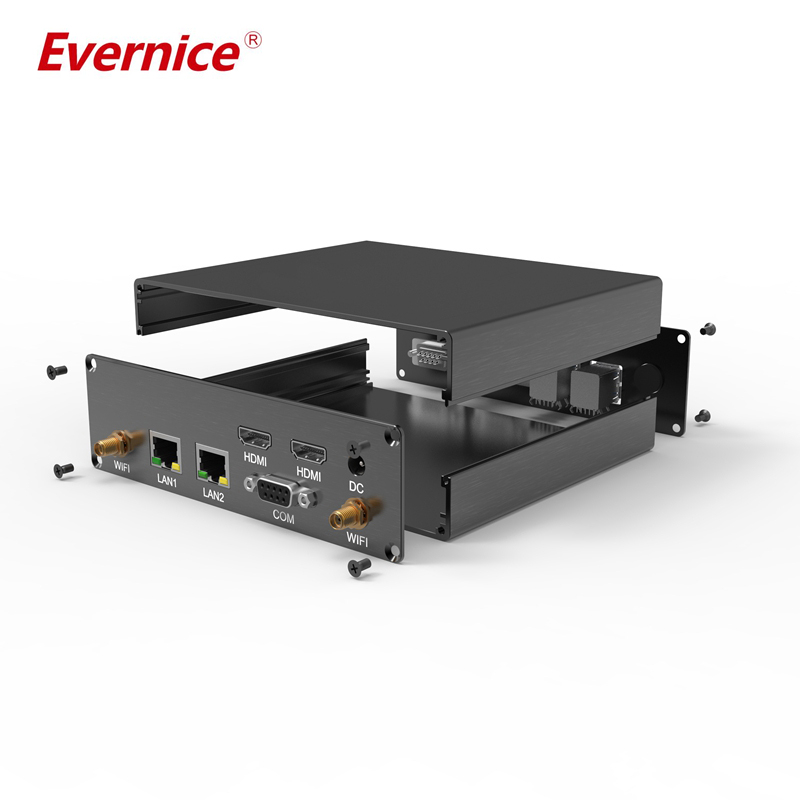 152*44mm-L Custom Aluminum Extrusion Box Extruded Aluminum Enclosure For Electronics