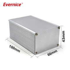66*43mm-L Aluminum Enclosure Case DIY Extruded Electronic Project Box