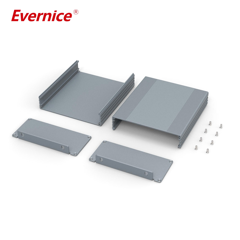 107*47mm-L Custom Electronics Housing Extruded Aluminum Box Oem Extruded Aluminum Enclosure