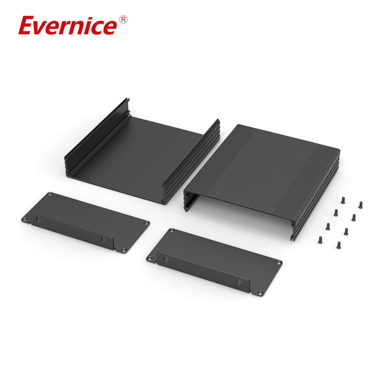 107*47mm-L Custom Electronics Housing Extruded Aluminum Box Oem Extruded Aluminum Enclosure