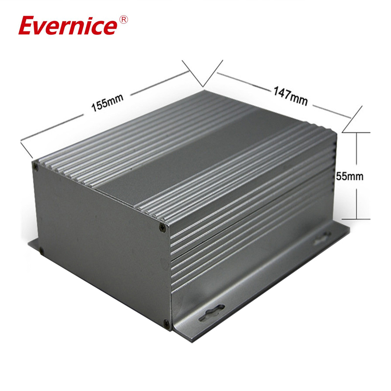 147*55mm-L Extruded Aluminum Enclosure Control Box Electronic Project Box For Diy Case