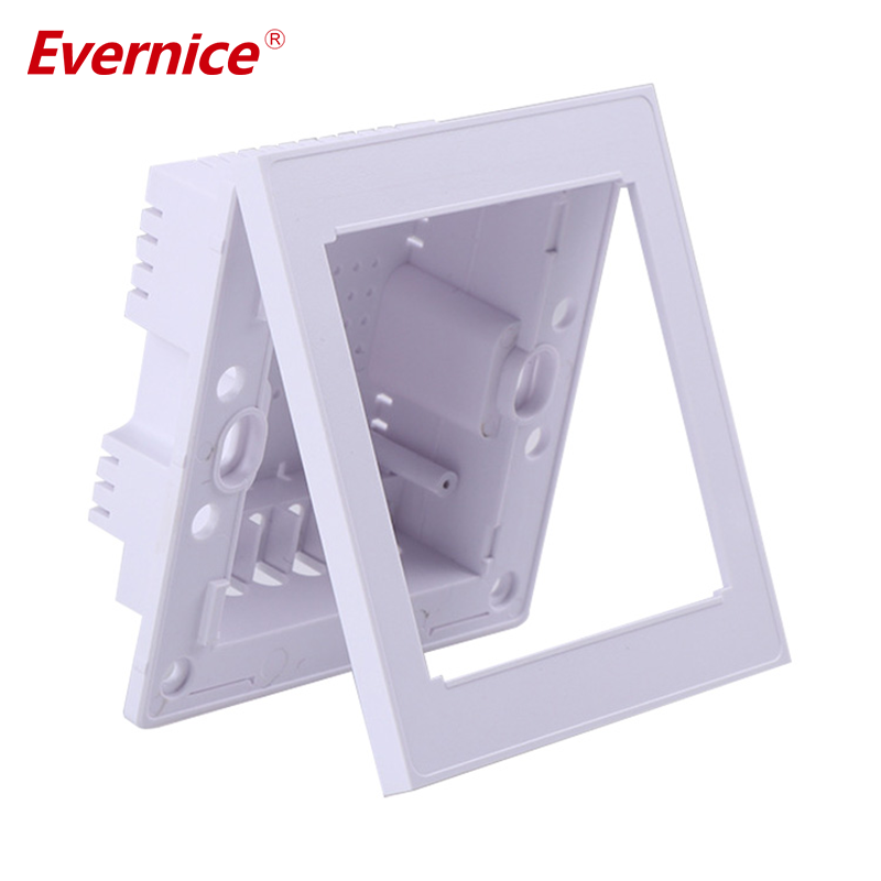 86*86 Plastic Enclosure Touch Glass Switch Box smart home control box housing