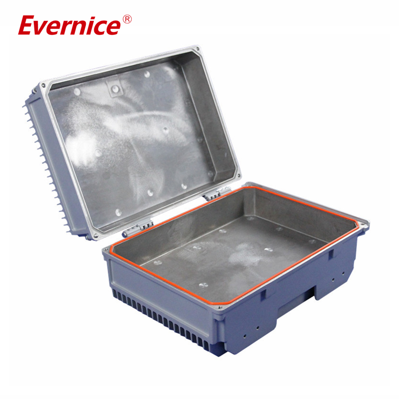 358*263*120mm Drone Box Die Cast Aluminum Telecom enclosure box IP67 aluminum enclosure electronics enclosure box