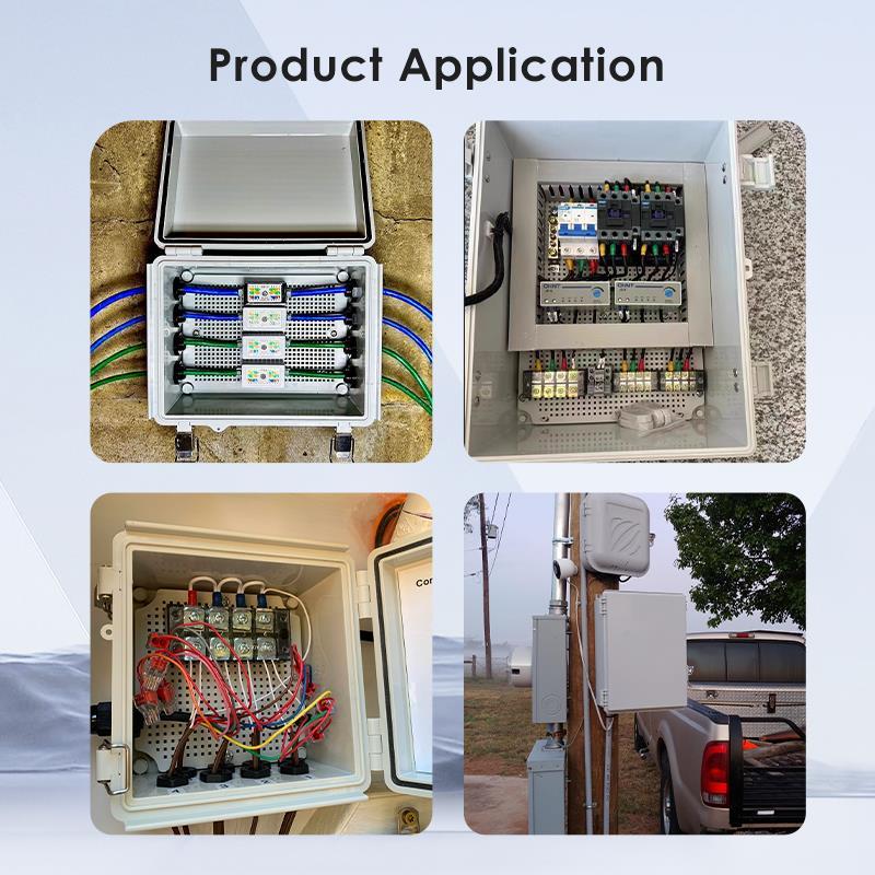 Waterproof ABS Plastic Enclosure Junction Box Distribution box electronics enclosure