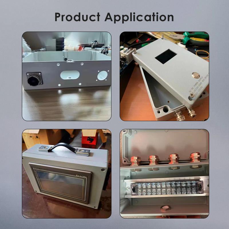 185*135*85mm Outdoor IP67 Waterproof explosion-proof diecast Aluminum enclosure electronics instrument enclosures Junction box casings housings