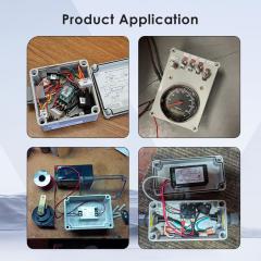 130*80*70mm Waterproof ABS plastic enclosure electronic instrument enclosure Junction box