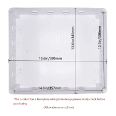 Waterproof ABS Plastic enclosure IP65 Junction Box Universal Electrical Enclosure project box 400*350*120 mm