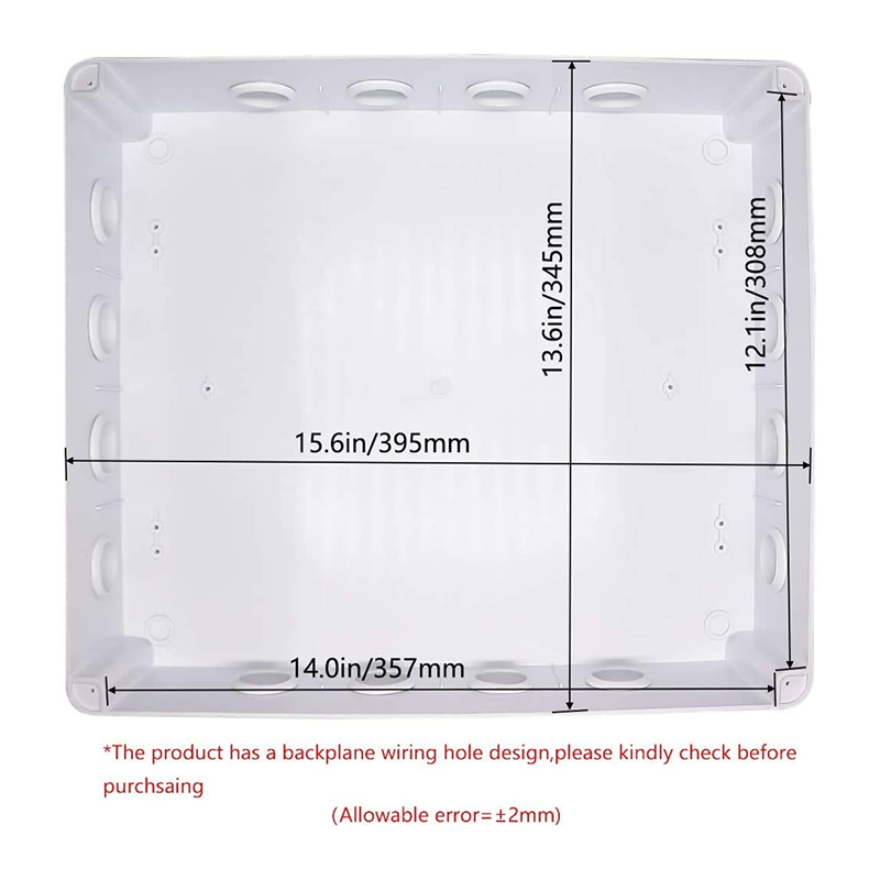 Waterproof ABS Plastic enclosure IP65 Junction Box Universal Electrical Enclosure project box 400*350*120 mm