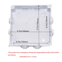 Waterproof ABS Plastic enclosure Junction Box electronics enclosure electrical enclosure 150*150*70mm