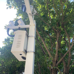 Pole Mounting Kits, 304 Stainless steel Brackets with Adjustable 50-200mm Clamp for Outdoor Waterproof Junction Box, Plastic Electrical Enclosure Project Box