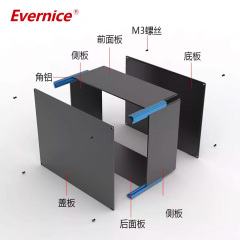 aluminum enclosure electronics enclosure box for instrumentation