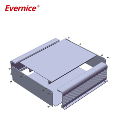 CNC Machining Anodized Aluminum Enclosure Metal Electronics Instrument Enclosures Project Box Junction Box