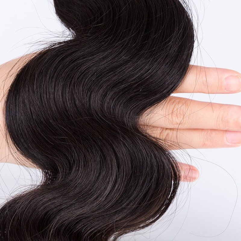 Mocha Hair  4&quot;X 4&quot; Lace Closure Brazilian Virgin Hair  Body Wave 100%  Human Hair Lace Closure