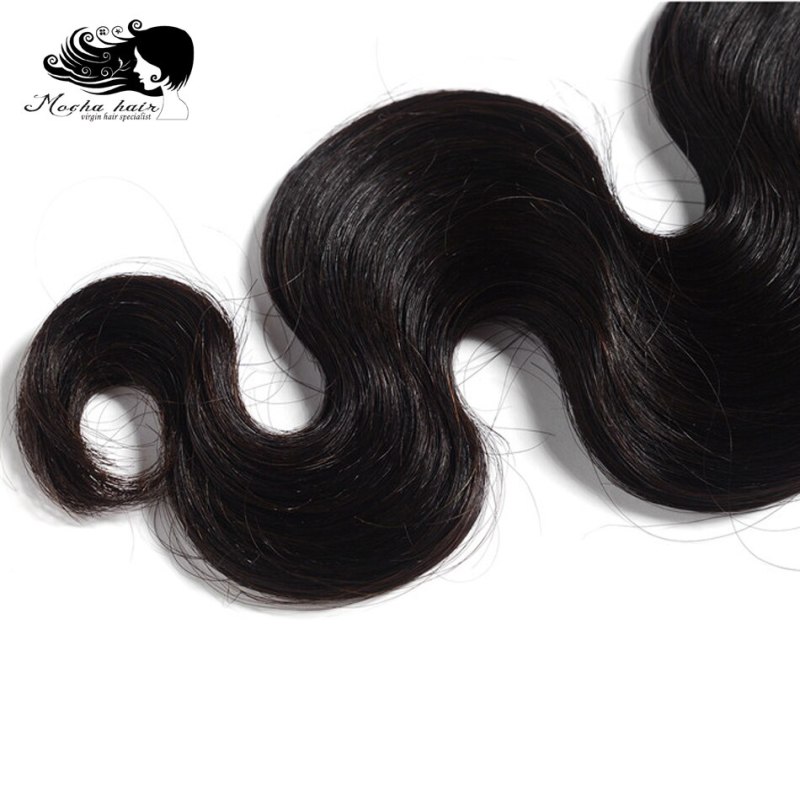 Mocha Hair Brazilian Body Wave Virgin Hair Weaving One Bundle 10"- 20" Inch Natural Color 100% Unprocessed Human Hair
