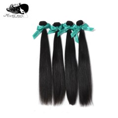 Mocha Hair 10A European Straight  Virgin Hair  extension 8"-28" 100% Unprocessed Hair Weft   Nature Color