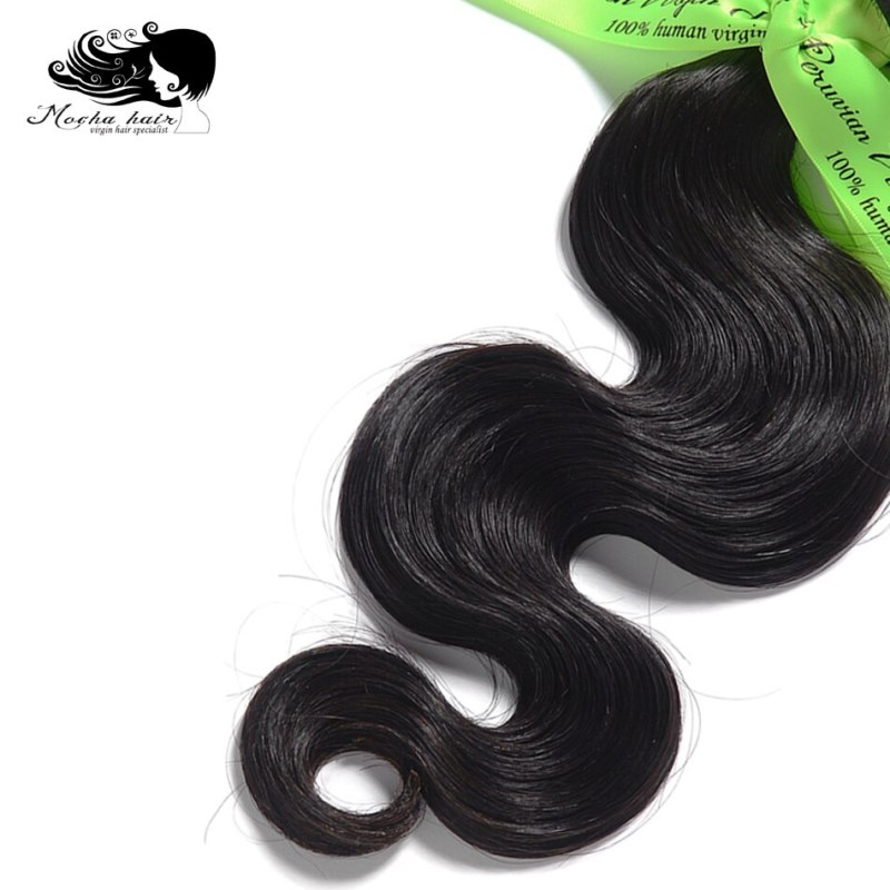 MOCHA Hair 10A Peruvian Virgin Hair Body Wave  3 Bundles  100% Unprocessed Human Hair Extension Free Shipping  Natural Color