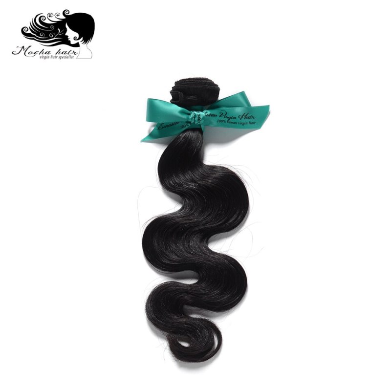 Mocha Hair Body Wave 10A European Virgin Hair  extension 12inch-26inch Nature Color  100% Human Hair Weaves