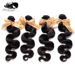 Mocha Hair 10A Brazilian Virgin Hair Body Wave 4 Bundles Natural Color 10“-24” 100% Human Hair Weaving 10" to 20" Free Shipping