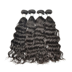 Mocha Hair 10A Brazilian Remy Hair Natural Wave 12"-26" 100% Unprocessed Human Hair Weave Bundles