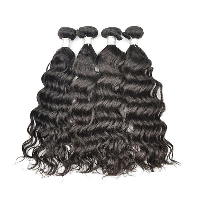 Mocha Hair 10A Brazilian Remy Hair Natural Wave 12&quot;-26&quot; 100% Unprocessed Human Hair Weave Bundles