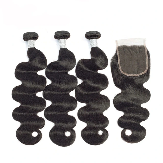 Mocha Hair Brazilian Body Wave Remy Hair Weaving One Bundle 10"- 26" Inch Natural Color 100% Unprocessed Human Hair