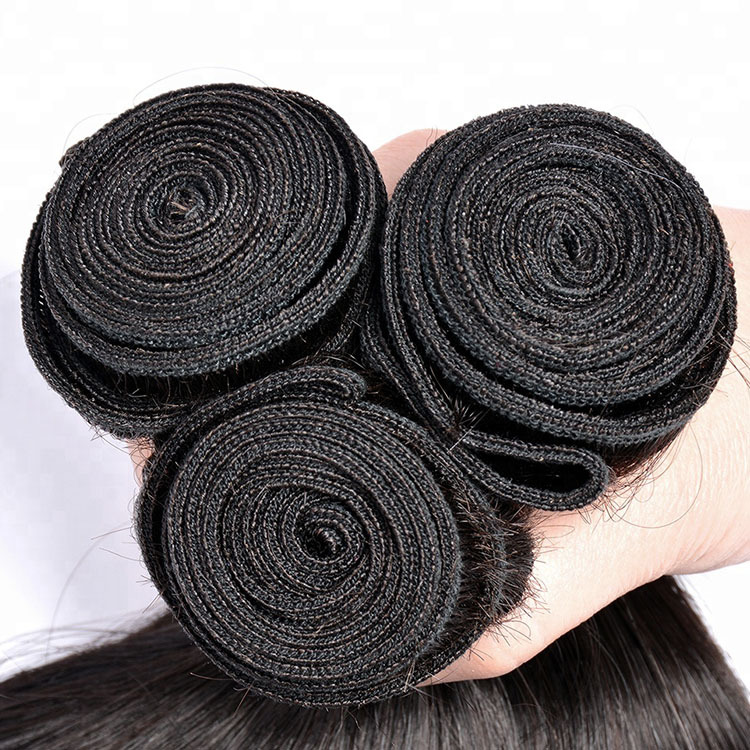 MOCHA Hair  Straight Hair 8"- 26" 10A Brazilian Remy Hair Natural Color 100% Unprocessed Human Hair Extension Free Shipping