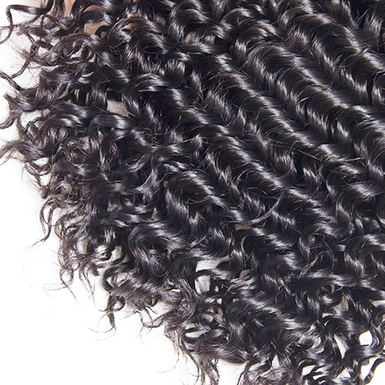 Mocha Hair  Brazilian Remy Hair Deep Wave 100% Human Hair Weave 3 Bundles Natural Color 12"-26" Free Shipping