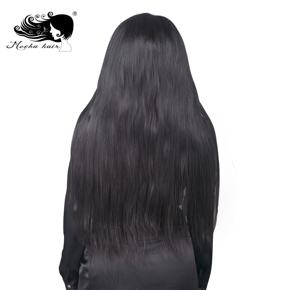 MOCHA Hair  Straight Hair 8"- 26" 10A Brazilian Remy Hair Natural Color 100% Unprocessed Human Hair Extension Free Shipping