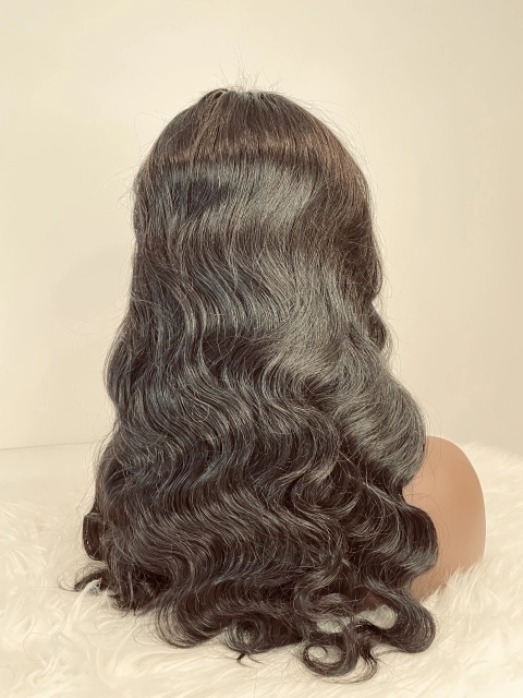 Mocha Hair Human Hair Wigs With Baby Hair T Part Lace Wig Pre Plucked Body Wave Lace Front Wig