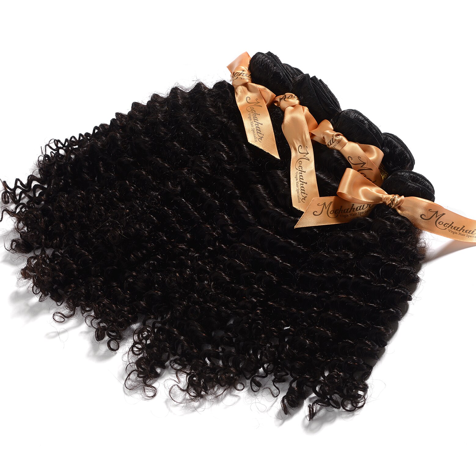 Mocha Hair Deep Wave Brazilian Remy Hair  extension 22inch-28inch Nature Color  100% Human Hair Weaves