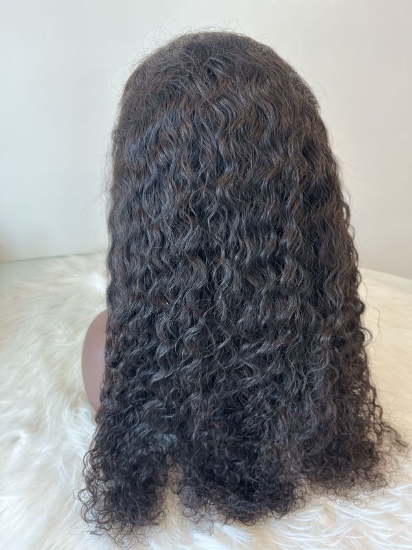 Mocha Hair 13*4 Lace Front Wig Italian curly wave Wigs Pre Plucked Natural Hairline With Baby Hair