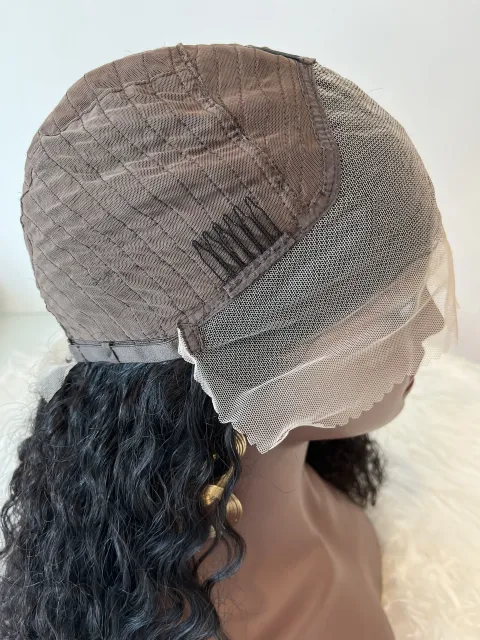 Mocha Hair 13*4 Lace Front Wig Italian curly wave Wigs Pre Plucked Natural Hairline With Baby Hair