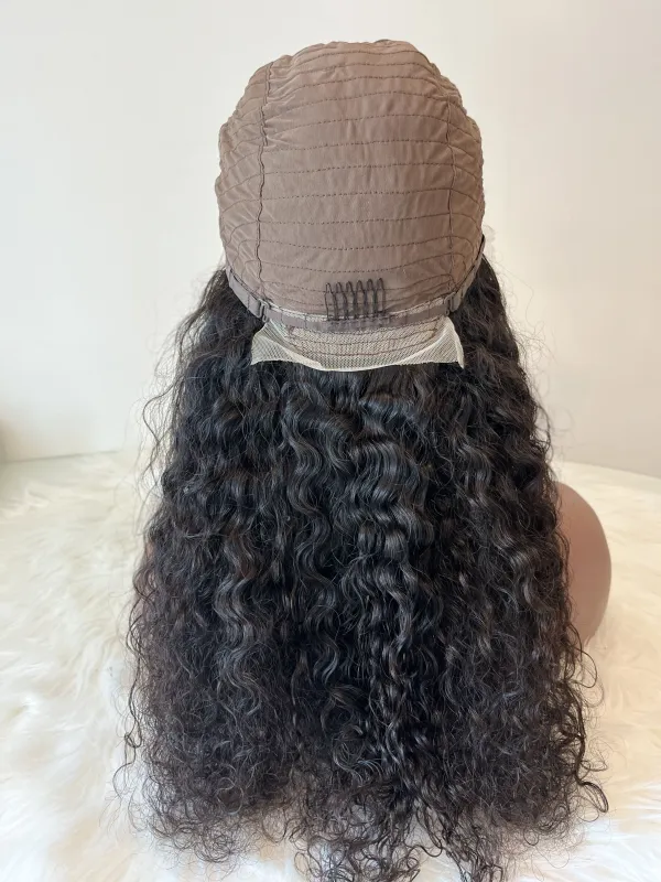 Mocha Hair 13*4 Lace Front Wig Italian curly wave Wigs Pre Plucked Natural Hairline With Baby Hair