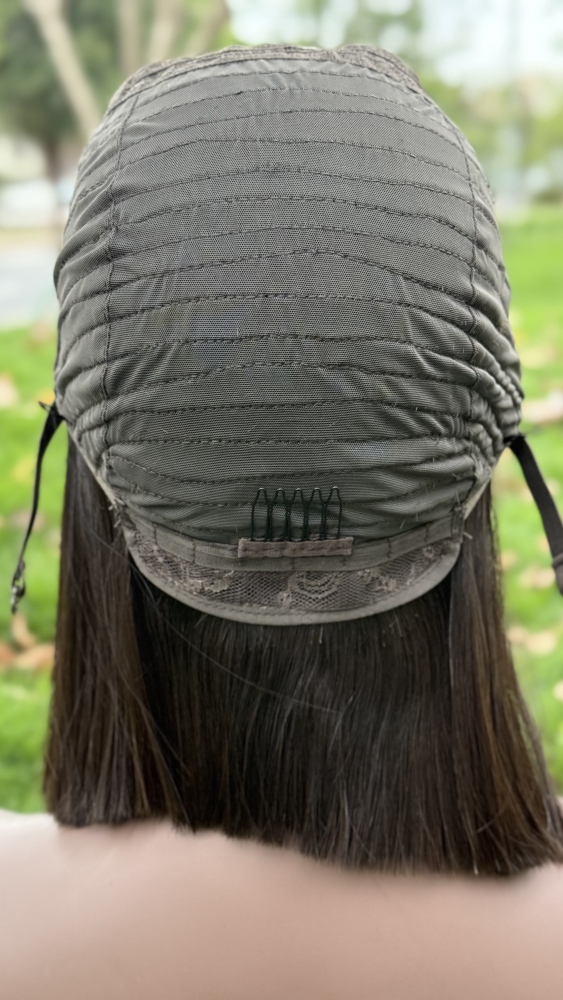 13x4 HD Lace Front Wig Straight Virgin Human Hair Pre Plucked Natural Hairline with Baby Hair 8-18 Inch Glueless Wig for Women