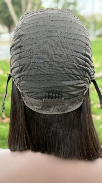 13x4 HD Lace Front Wig Straight Virgin Human Hair Pre Plucked Natural Hairline with Baby Hair 8-18 Inch Glueless Wig for Women