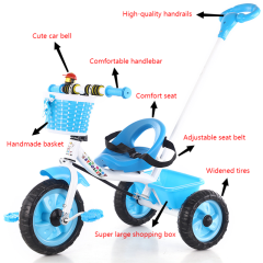 2022 Mini Tricycle Baby 3 Wheels Best Selling Children Tricycle