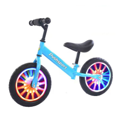 New Frame Luminous Tires Kid Balance Bike Girls Prefer