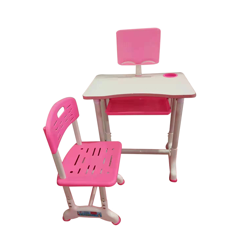 Height Adjustable Kids bedroom and school furniture study table and chair for kids