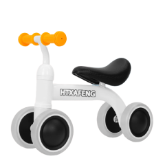 2022 new trend children's balance scooter, four-wheeled children's scooter anti-rollover A variety of colors can be customized